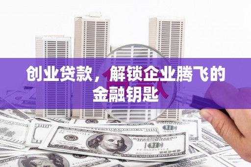 新疆创业贷款，解锁企业腾飞的金融钥匙