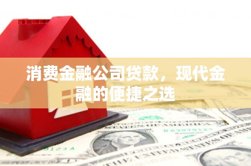 新疆消费金融公司贷款，现代金融的便捷之选